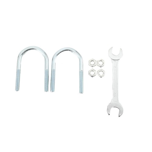 Rueda de puerta de 6" tubo de metal cerca puerta rueda de granja puerta auxiliar para puerta batiente - Imagen 8 de 12