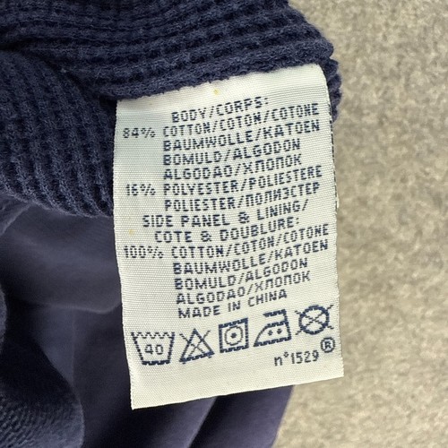 Polo Ralph Lauren Hoodie Mens XXL Blue Full Zip Sweatshirt Hooded Long Sleeve - Picture 11 of 13