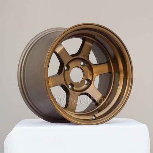 4 PCS ROTA WHEEL GRID V 15X9 OFFSET: 0 & 15x7 20 4X100 67.1 FRSB - Picture 2 of 6