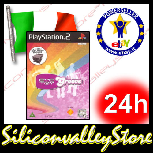 EyeToy Groove - Sony PlayStation 2 - PS2 Game - Italiano - Eye Toy