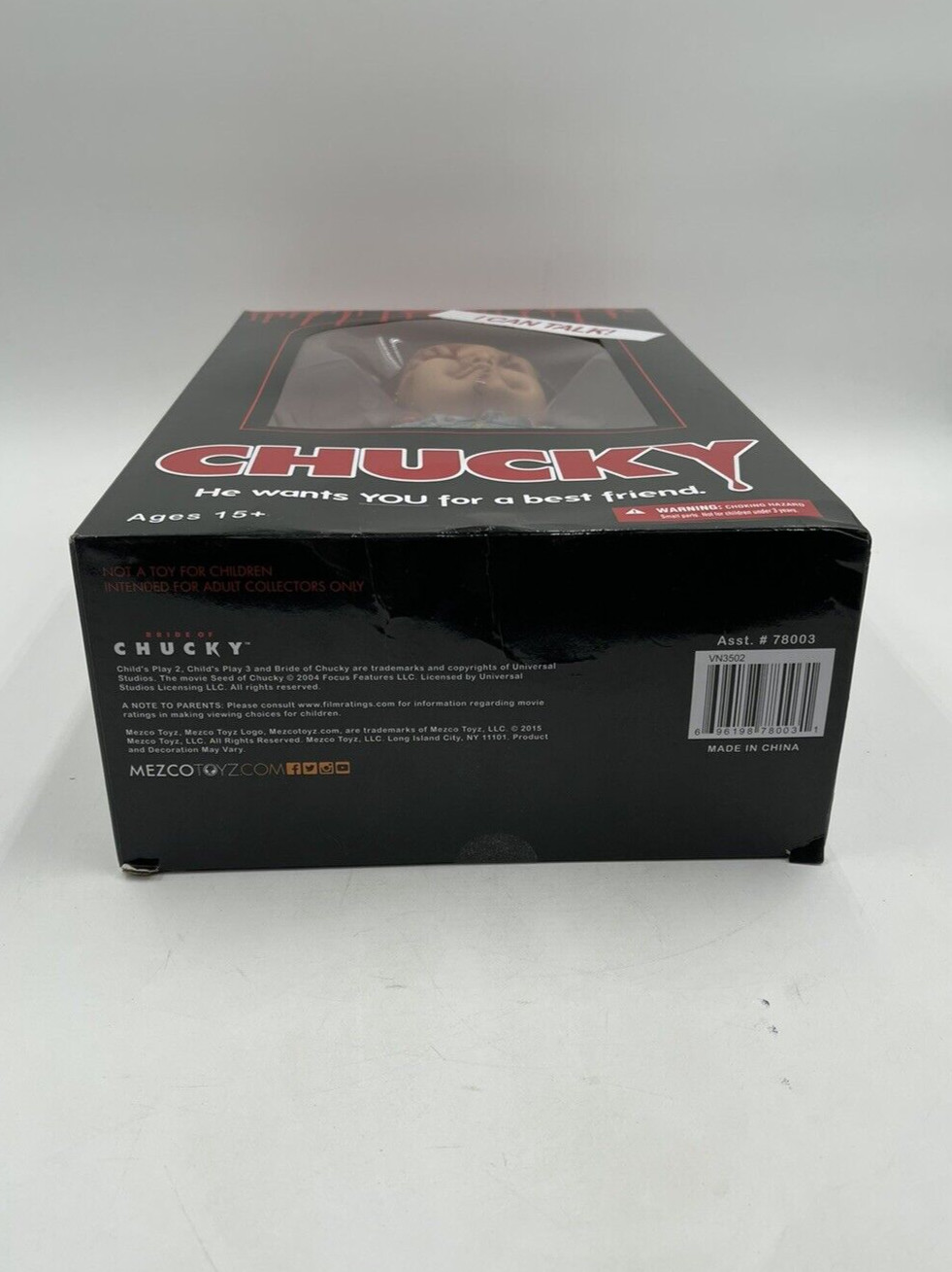 Mezco Toyz Mega Scale Talking Chucky Action Figure from Bride of Chucky