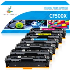 6PK Toner Compatible With HP 202X CF500X LaserJet Pro MFP M281FDW M281CDW M254DW