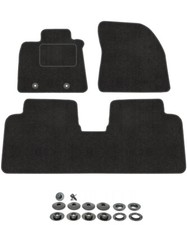 Velours Fußmatten für Toyota Avensis 3 2008 - 2018 Automatten Stoff