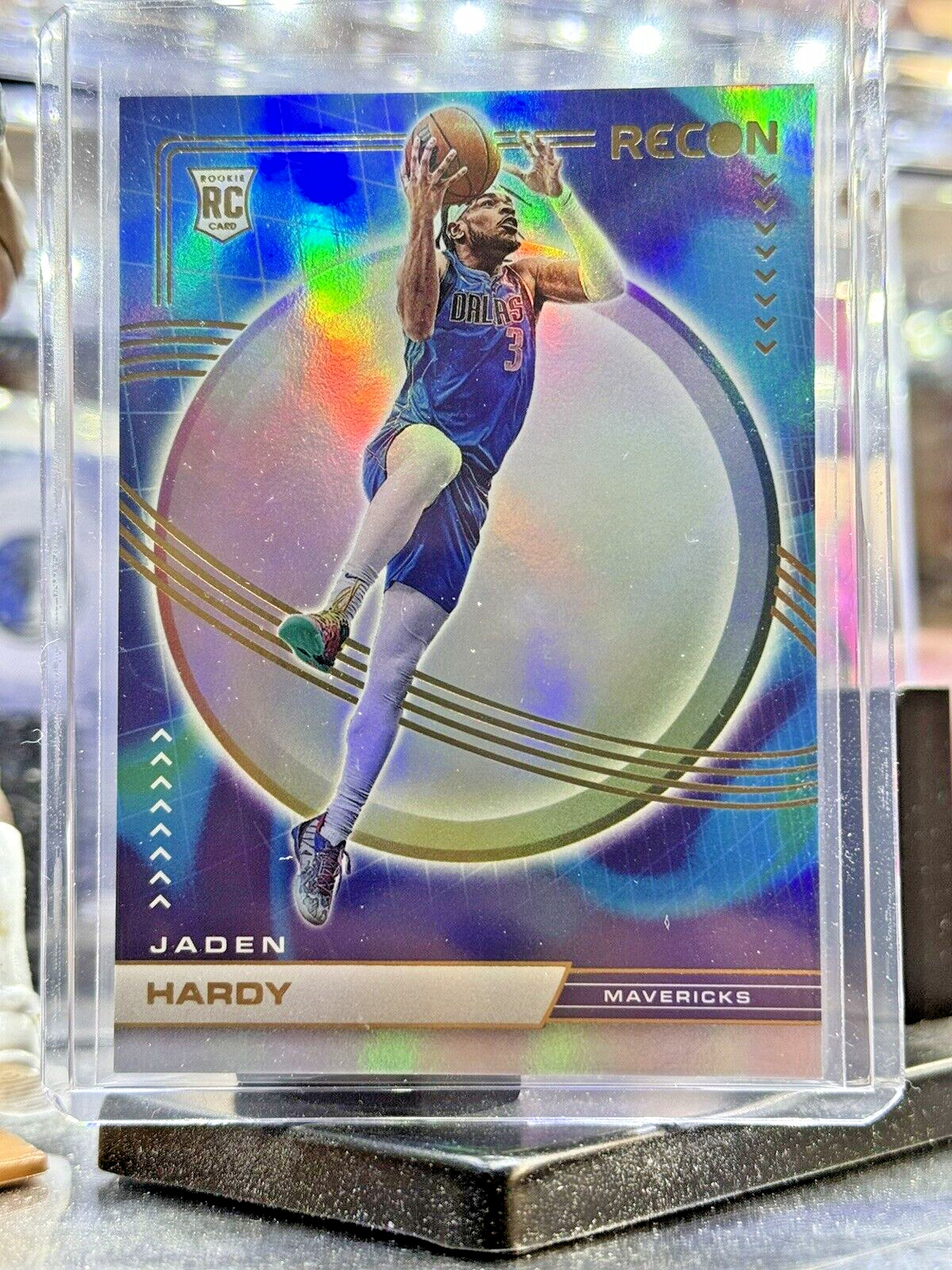 2022-23 Panini Recon #204 Jaden Hardy Rookie Holo Dallas Mavericks RC