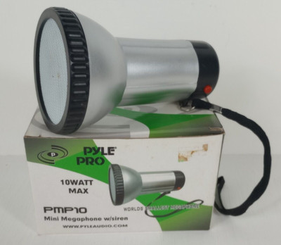 Pyle Pro Compact Mini Megaphone w/ Siren PMP10