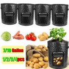 Potato Grow Bags Planter Pot Tomato Planting Growing Vegetable Garden Container