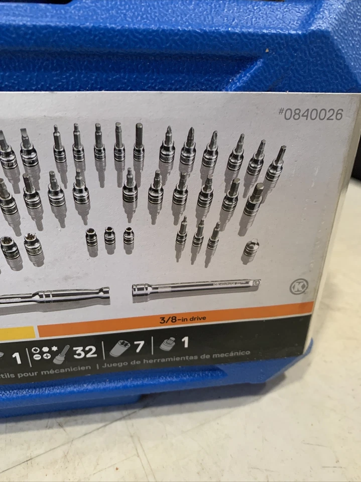 Kobalt 0840026 Pro 90 Ratchet 1/4-Drive 42pc - Image 4 of 4