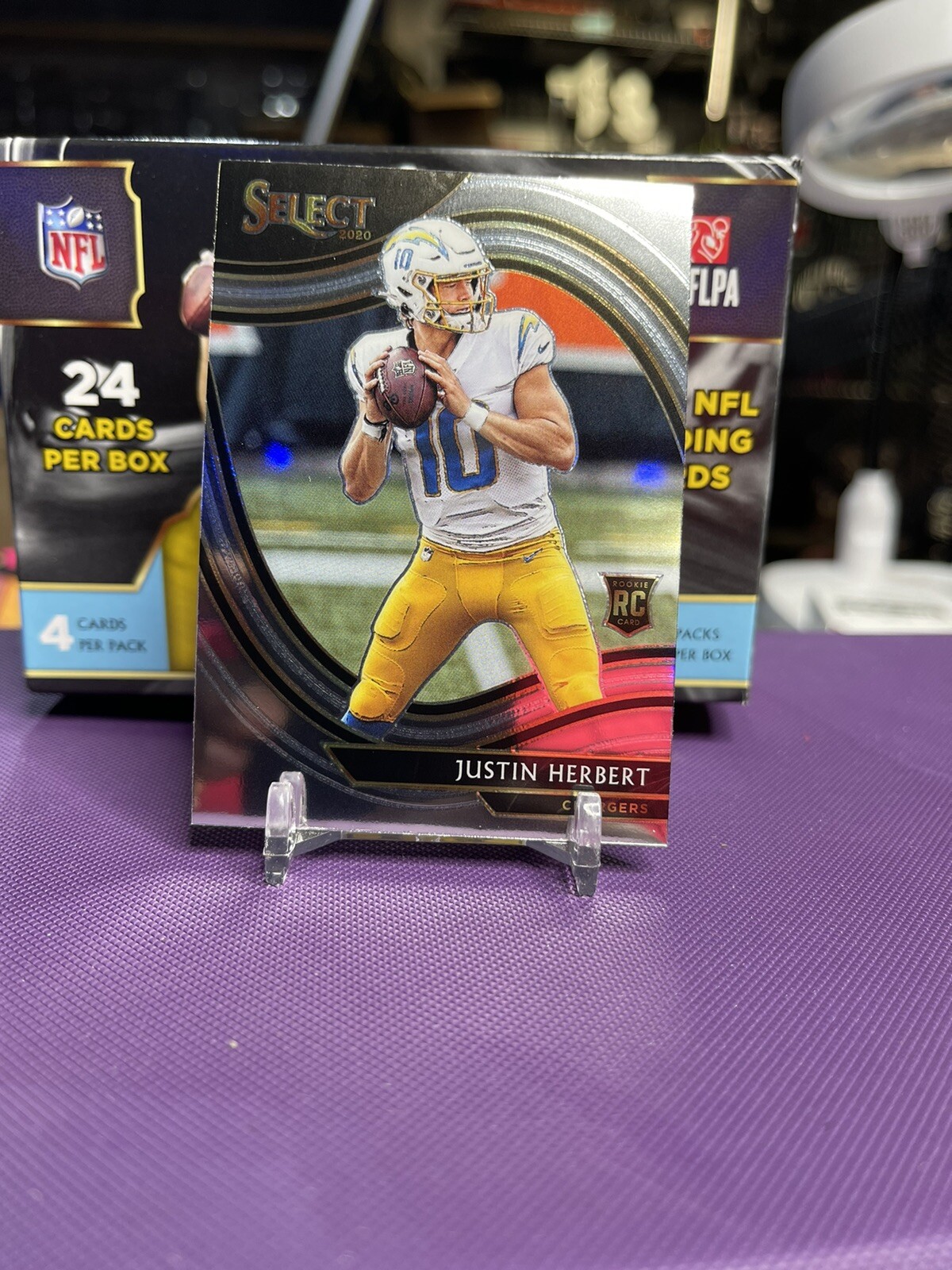 2021 Select FIELD LEVEL Justin Herbert RC #344 Chargers SP Rare ROY Rookie 🔥🏈