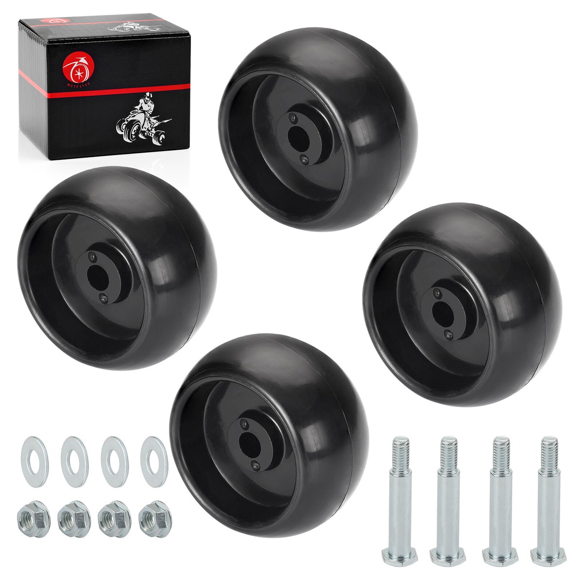4 Deck Wheels for Ferris Simplicity Snapper Pro for Ferris 1714760