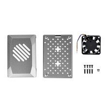 Heatsink Case for RPI 5 with PWM Cooling Fan Passive Cooling Enclosure Box