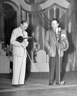 Jack Benny and Fred Allen New York Old Photo