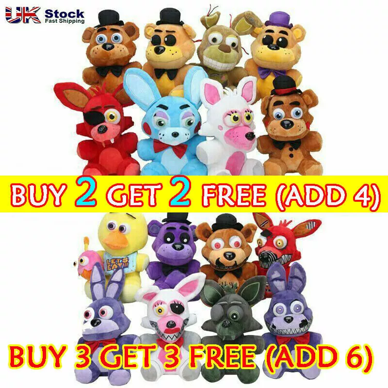 FNAF Plushies Five Nights at Freddy's Plush Doll Toy Bear Foxy