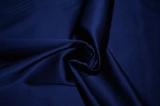 2.5m Lot - DARK BLUE -Mid Weight Stretch Sateen Suiting Fabric, 118cm Wide