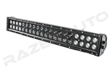 21" Inch LED LIGHT BAR BLACK 120w 6000K Off Road 4x4 Combo Flood+Spot Beam Truck