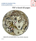 Réparer, entretenir, régler et restaurer le Valjoux 7733/34. Livre électronique