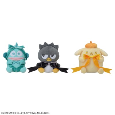 Sanrio Characters x Romakyun M Plush doll 24cm Full Complete Set