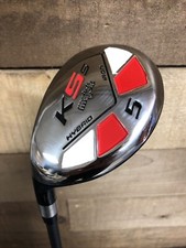 DEMO Left Handed Senior Mens Majek Golf Hybrid 5 Senior Flex Graphite 2743-ZMBC