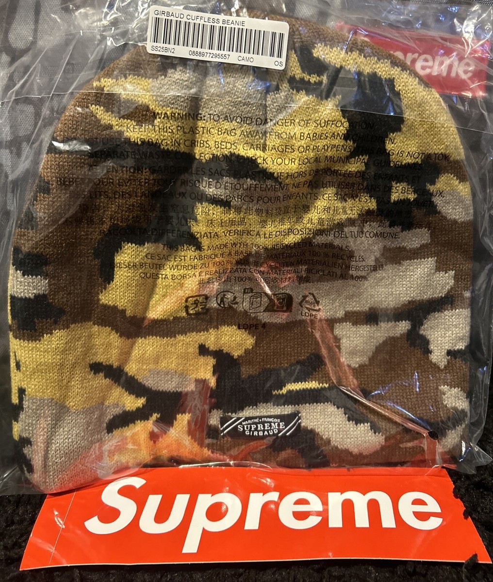 Supreme/Marithé +François Girbaud Beanie Supreme Marithé + François Girbaud Beanie (SS25) - $48