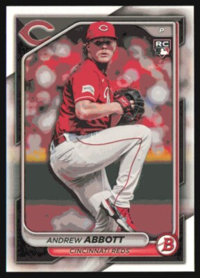 2024 Bowman #70 Andrew Abbott RC Cincinnati Reds
