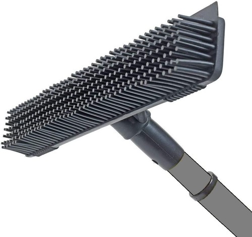Synthetic Lawn Broom Set Rubber Bristles Brush Astro Turf 3g 4g 5g Pitch Repair - Picture 2 of 9