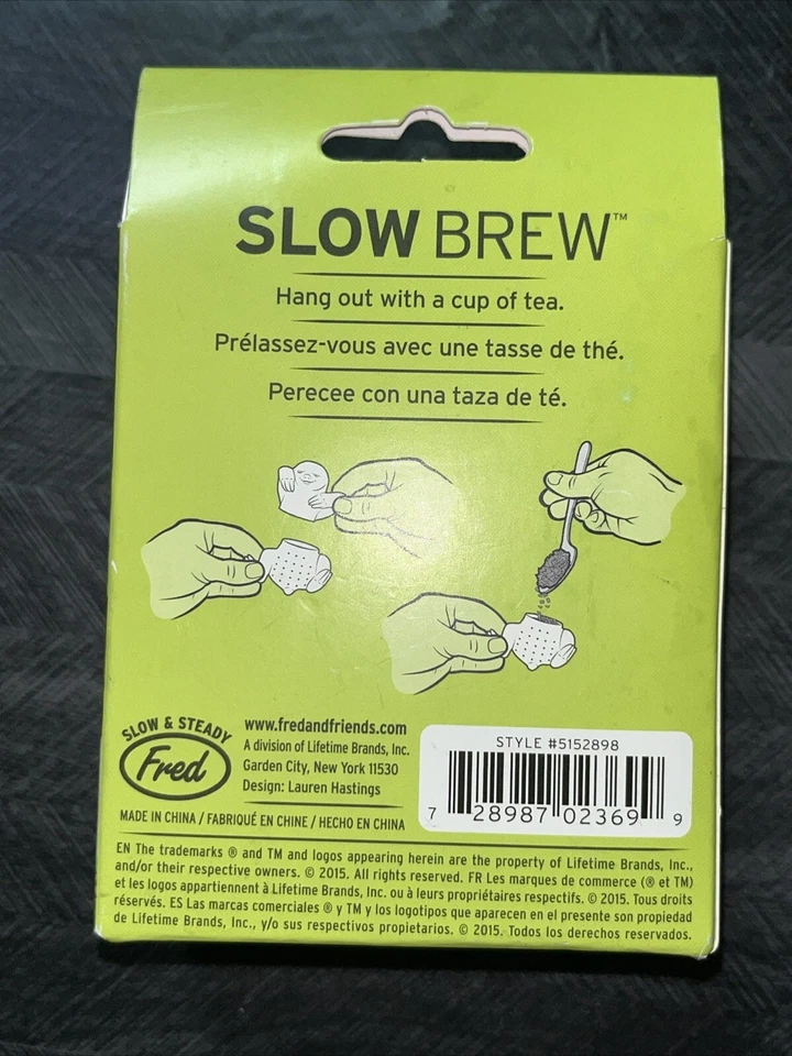 #2 Robot Tea Infuser [Kikkerland Design] & Slow Brew Sloth Tea Infuser. - Image 4 of 4