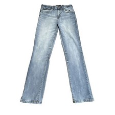 Lucky Brand Jeans Girls 20 Authentic Skinny Mid Rise Med Wash Fade Adjust 30x30