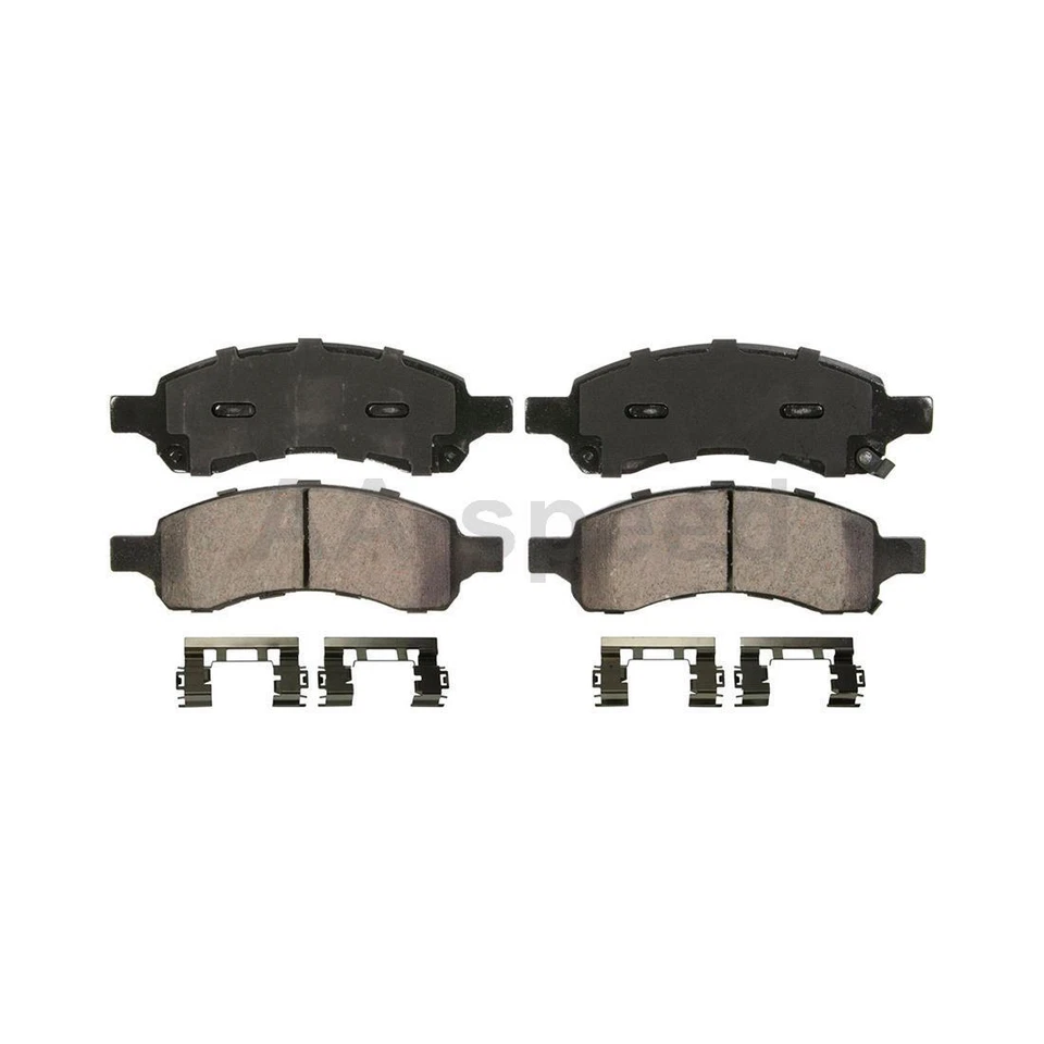 Juego de pastillas de freno de disco delanteras traseras Wagner Brake para Isuzu Ascender 2006 2007 2008 Foto 3 de 4