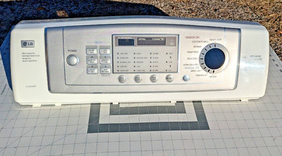LG Washer ~ Control Panel Fascia 3721EL1013B for DLG0452W Model ~ Tested OEM