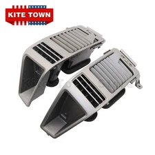 Pair Gray Left & Right AC Air Vent Grille FOR Nissan Armada 04-06 Titan 04-15