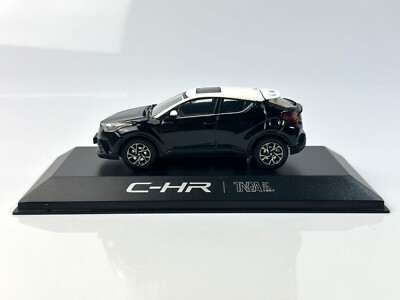トヨタ C-HR 1/43 スケール ミニカー 黒 1:43 Toyota CHR C-HR Black/White Diecast Car Model | eBay