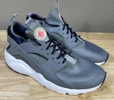 Nike Mens Air Huarache Run 819685-013 Gray Running Shoes