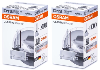 OSRAM D1S 66140 XENARC CLC LED ORIGINAL XENON LAMPE VERSION 2026 2 STÜCK BMW
