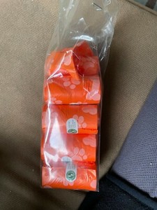 Dog Poop Bags Citrus Scent 8 full rolls plus one half roll