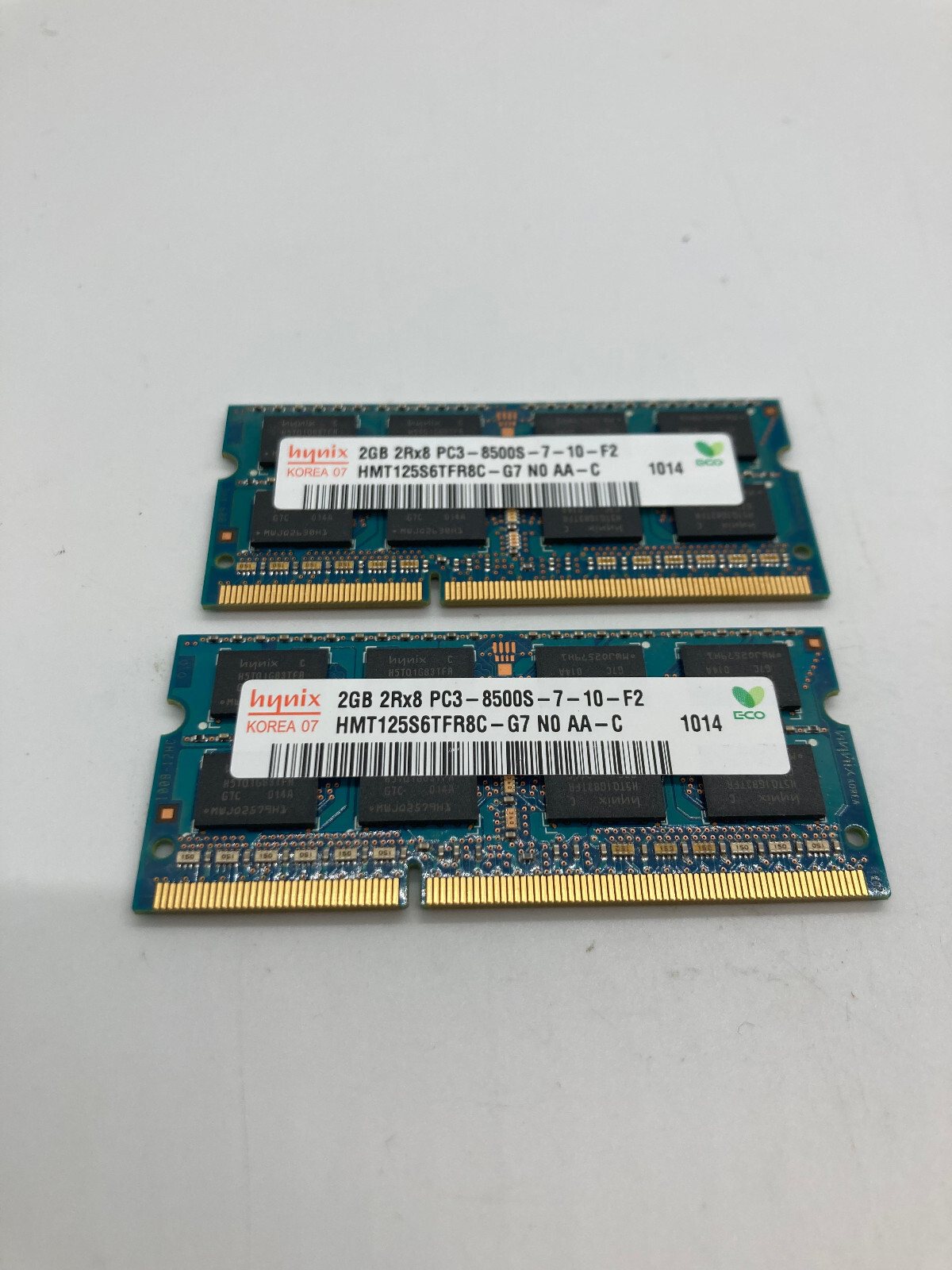 2gb 2rx8 Pc3 8500s 7 10 F2 Hynix Hynix 4GB ( 2 x 2GB ) 2Rx8 PC3-8500S-7-10-F2 DDR3 RAM Memory