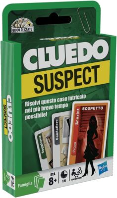 Hasbro Cluedo Sospechoso Juegos De Cartas 5010994539788 - Main Image