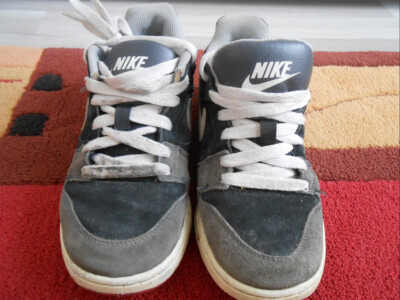 Nike Classic Leder Sneakers Jungen CANVAS Sport Schuhe EU 34 Marke Style Design