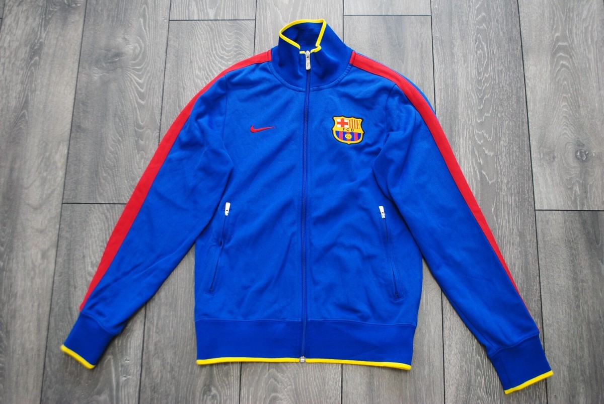BARCELONA 2011 2012 FOOTBALL SOCCER TRACK JACKET NIKE 419901 BARCELONA 2011 2012 FOOTBALL SOCCER TRACK JACKET NIKE 419901