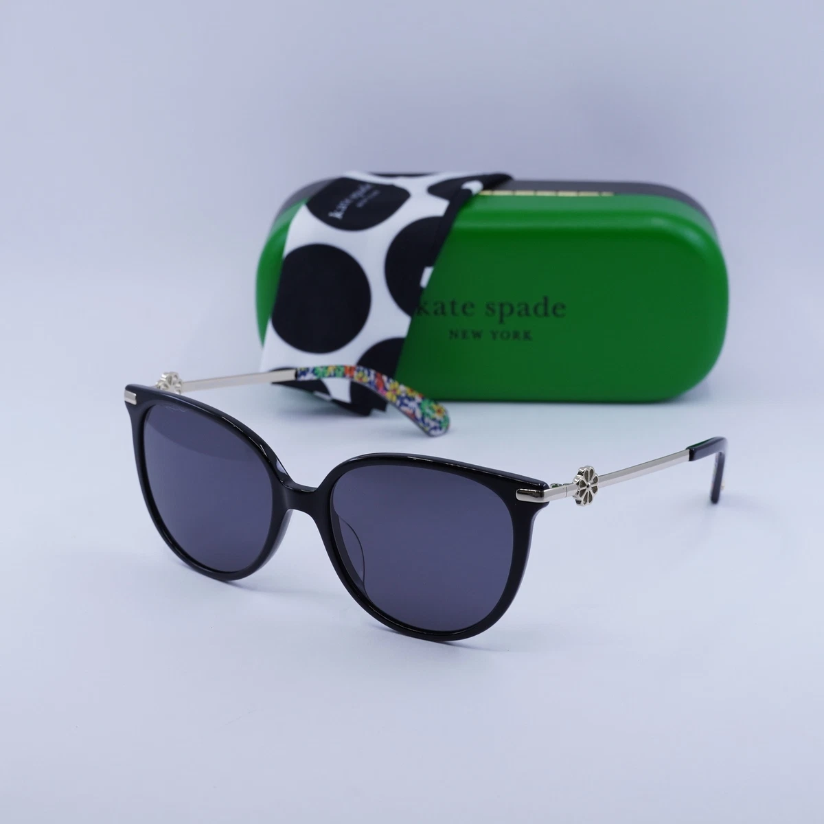 Kate Spade Marietta Cat Eye Sunglasses and Case kate spade new york Beige Sunglasses for Women for sale | eBay main image 3