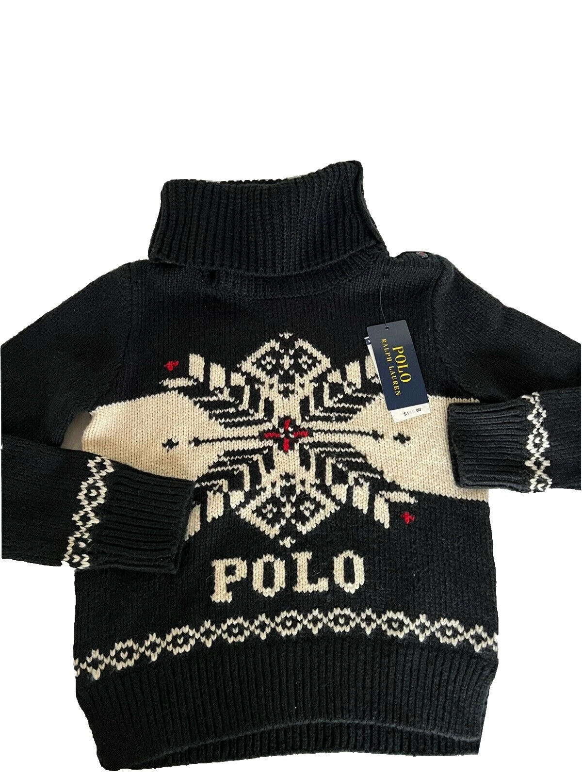 Polo Ralph Lauren Black Sweaters for Girls