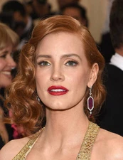 Jessica Chastain at the China Through The Looking Glass Costume In - Old Photo 1