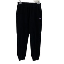 Champion Unisex Kids Black Elastic Waist Authentic Athletic Sweatpants Sz Large