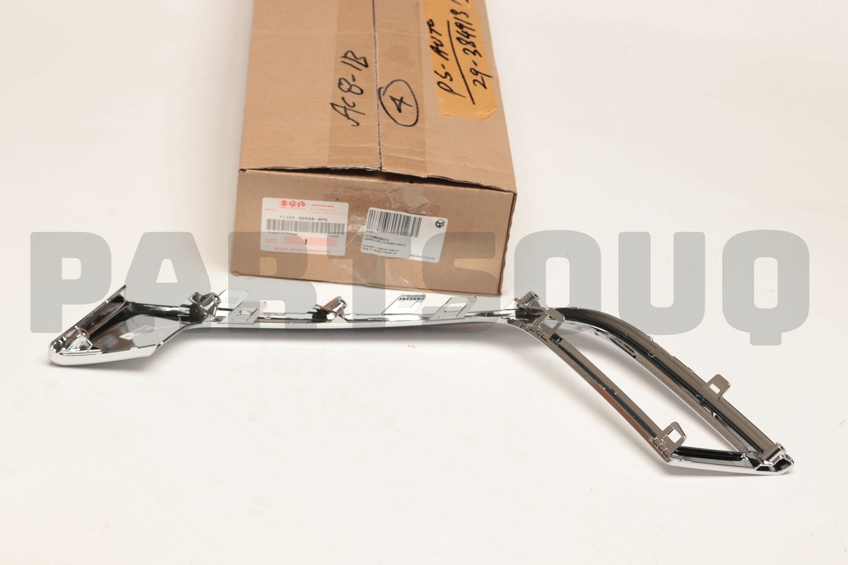 7175286R000PG Genuine Suzuki GARNISH,DRL,L(CHROME) APK416 71752  