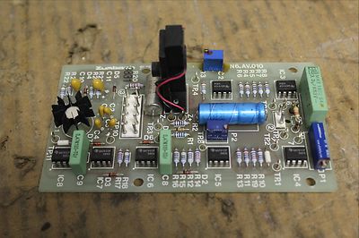 ZUMBACH ELECTRONIC CIRCUIT BOARD CARD N6.AV.010 N6.AV.010.7 N6-AV-010