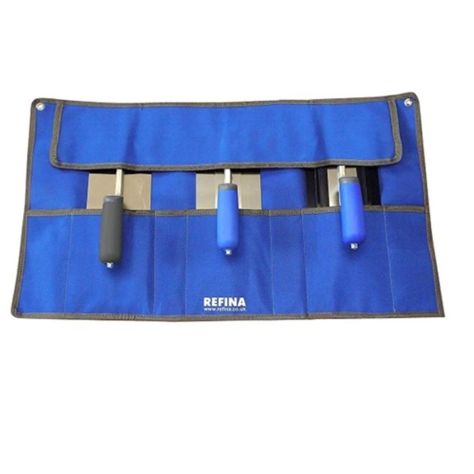 Refina Trowel Set Superflex / Plazi / Finatex & Holder TRIO Plastering Finishing - Image 2 of 2