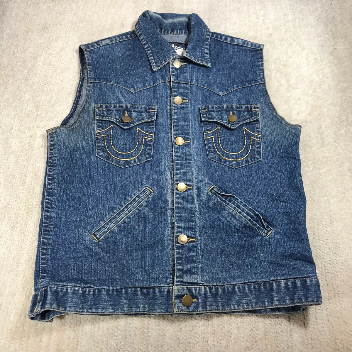 True religion deals jean vest
