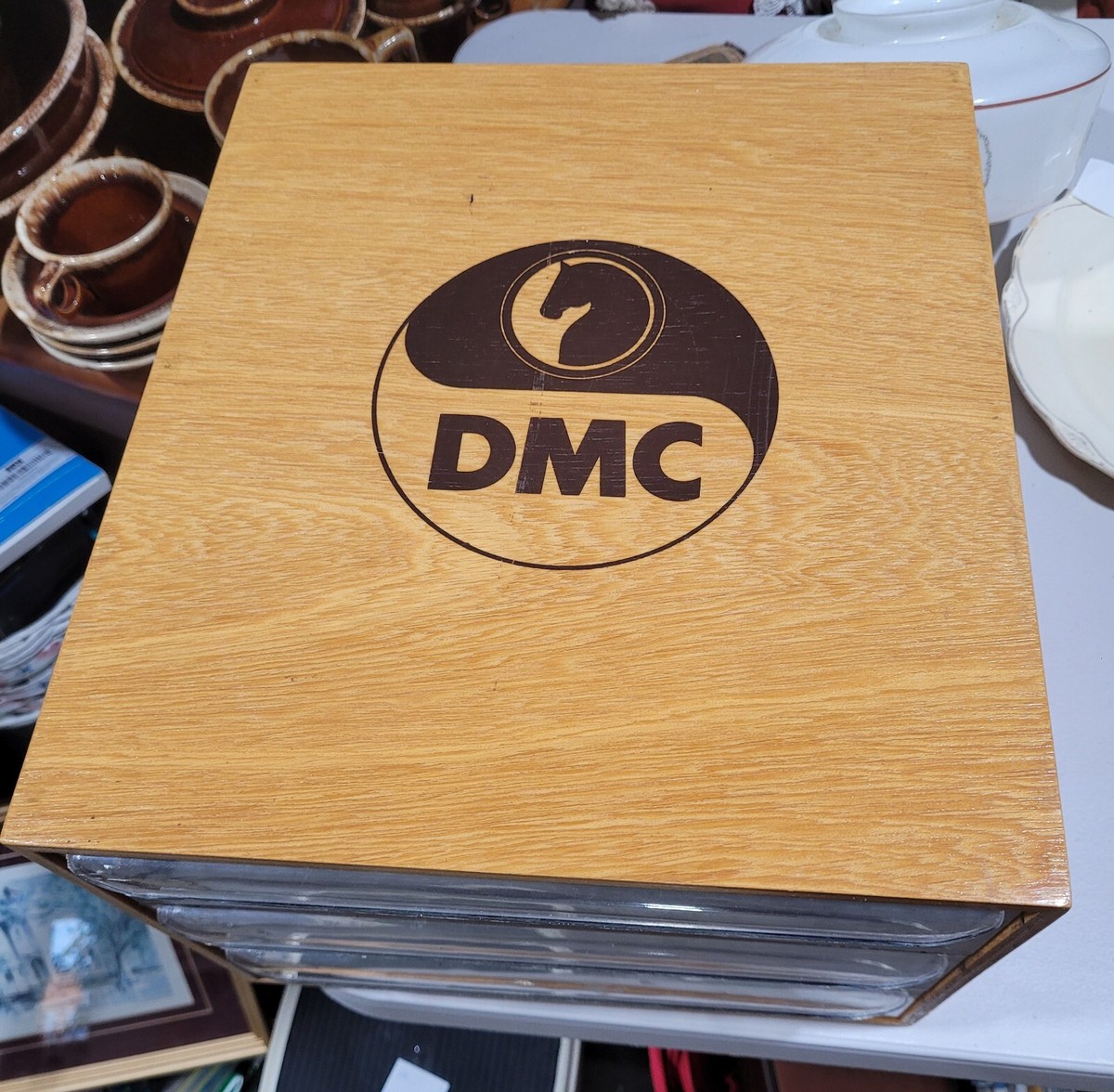 DMC ビンテージ引き出し DMC ビンテージ引き出し DMC Vintage Wooden Chests