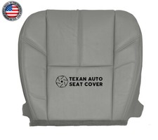 2010 2011 2012 Gmc Sierra 1500 Sltsle Driver Bottom Leatherette Seat Cover Gray