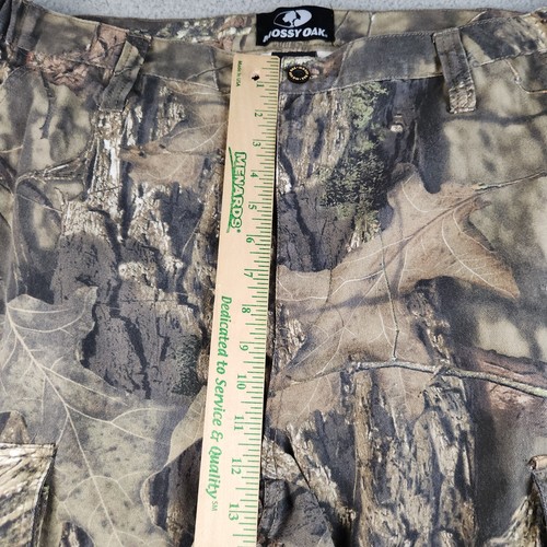 Mossy Oak Camo Cargo Pants Men's 40-42 Extra Large Brown Green Hunting Outdoors - Picture 5 of 8