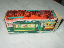 Vintage Trambino Tin 2375 Trolley Tram with Original Box!
