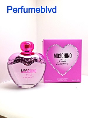 MOSCHINO PINK BOUQUET 3.4 FL.OZ 100 ML EAU DE TOILETTE SPRAY WOMEN